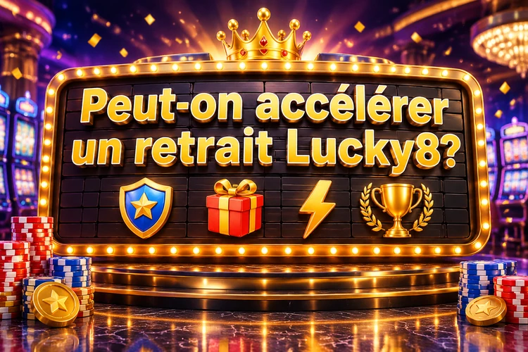 Peut-on accélérer un retrait Lucky8?