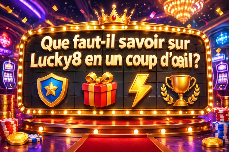 Que faut-il savoir sur Lucky8 en un coup d’œil?