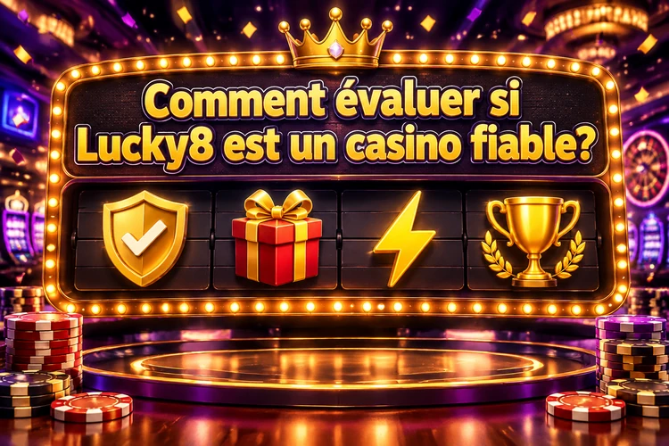 Comment évaluer si Lucky8 est un casino fiable?