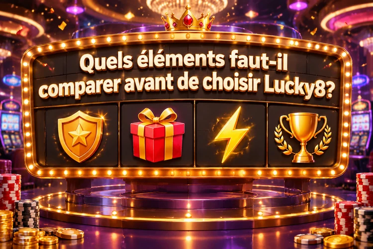 Quels éléments faut-il comparer avant de choisir Lucky8?